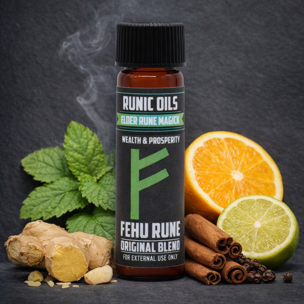 Fehu Oil for Wealth & Prosperity