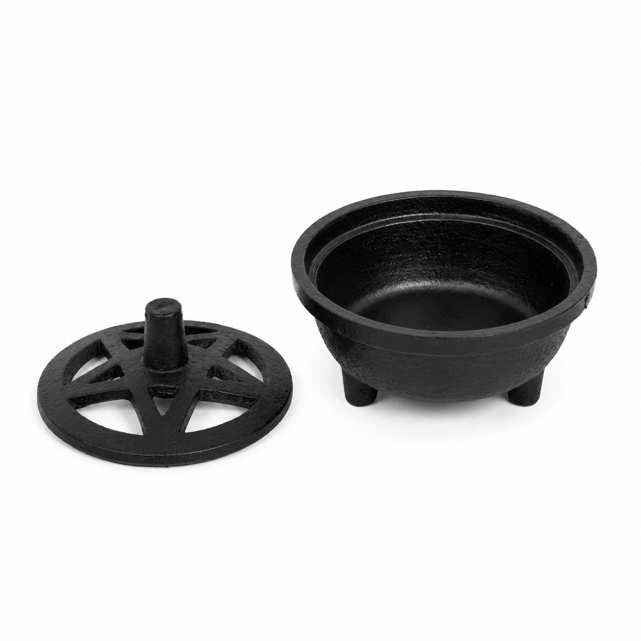 Pentagram Cast Iron Burner with Lid