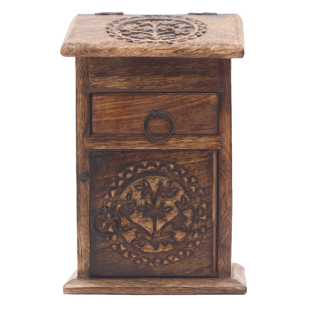 Tree of Life Wood Chest