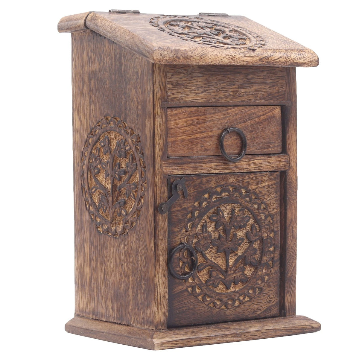 Tree of Life Wood Chest