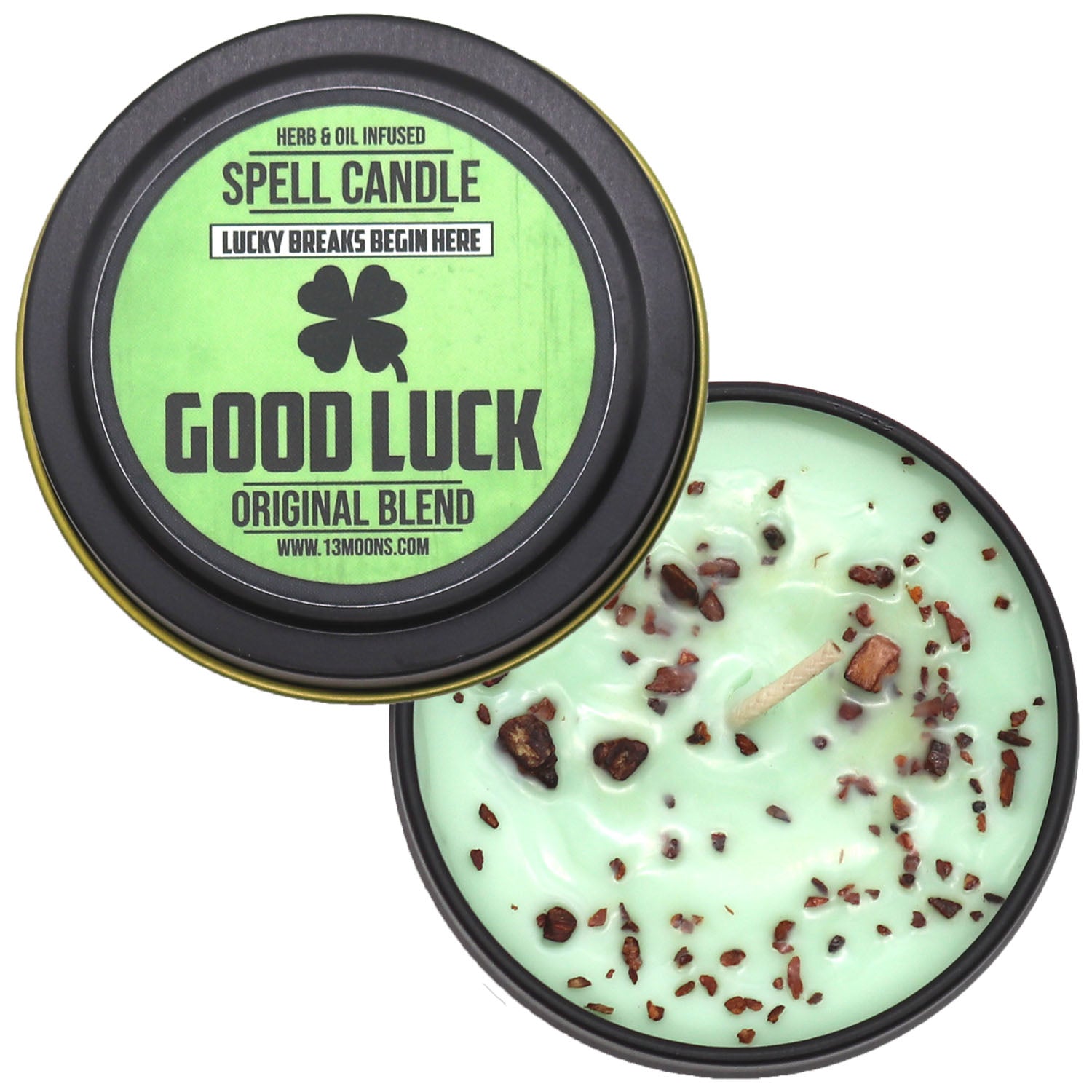 Good Luck Spell Candle by 13 Moons