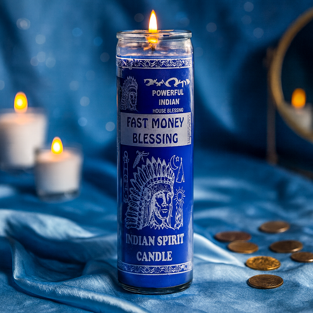 Fast Money Blessing 7 Day Candle