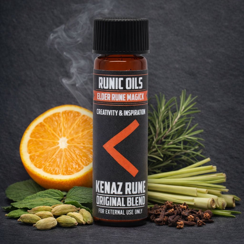 Kenaz Oil for Creativity & Inspiration