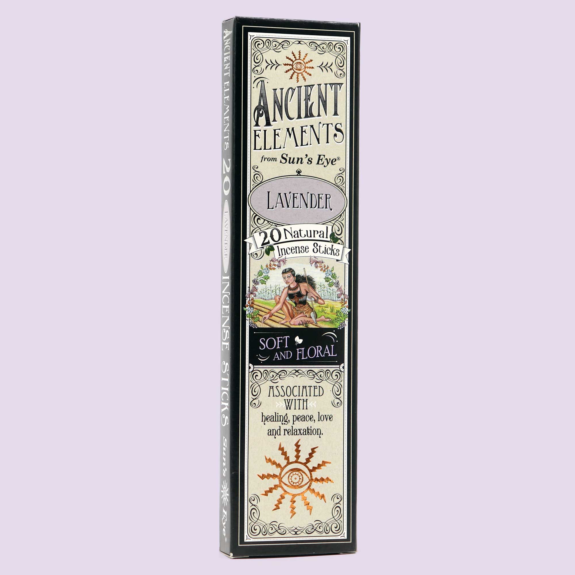 Sun's Eye Incense Sticks - 20 Pack