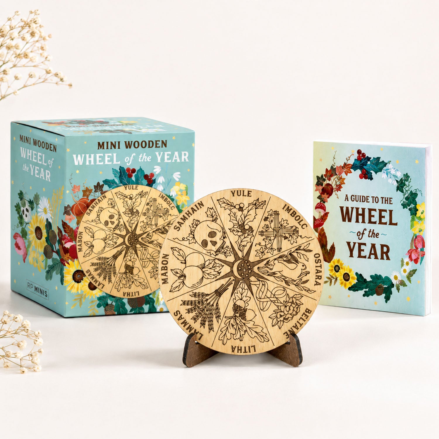 Mini Wooden Wheel of the Year