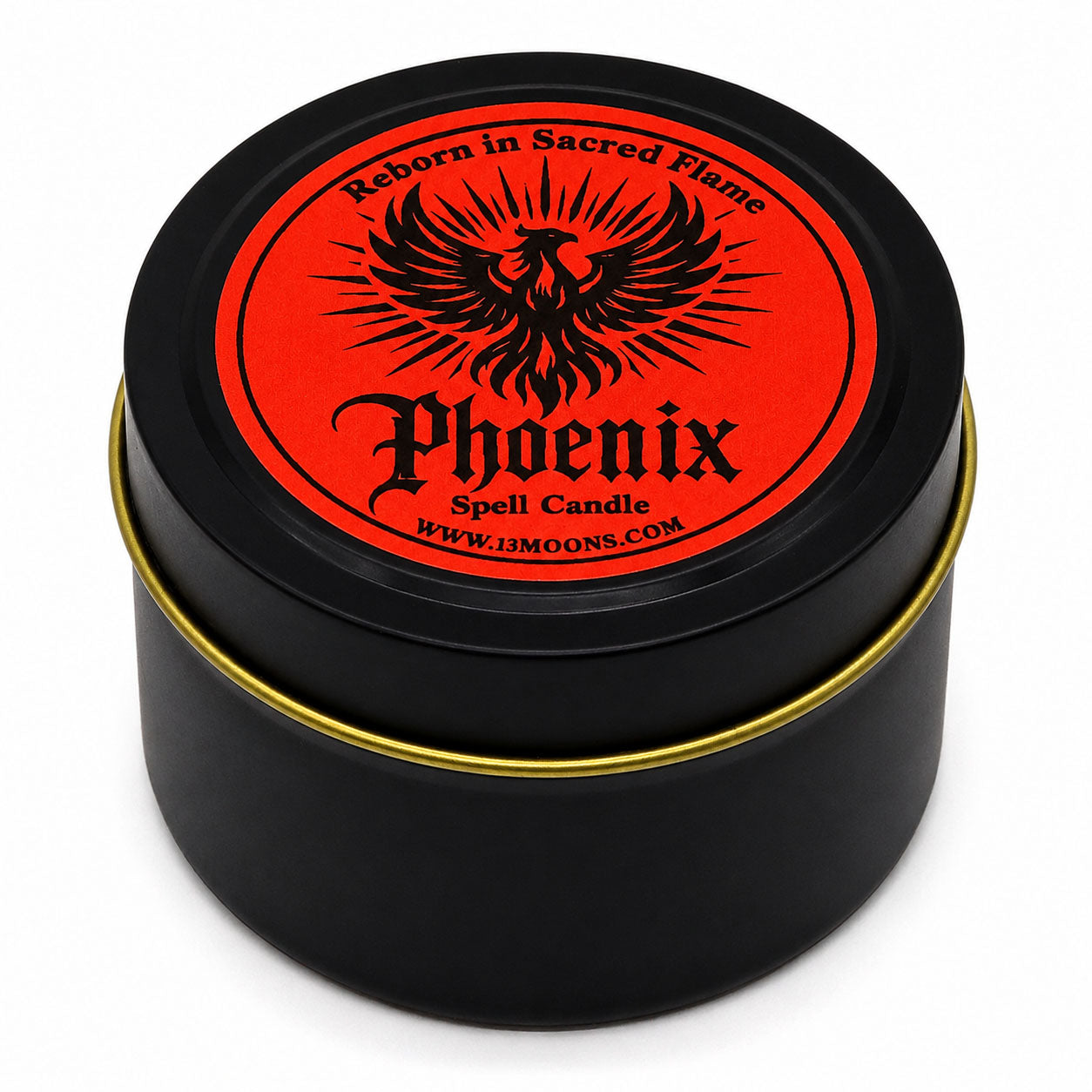 Phoenix Witchcraft Spell Candle by 13 Moons