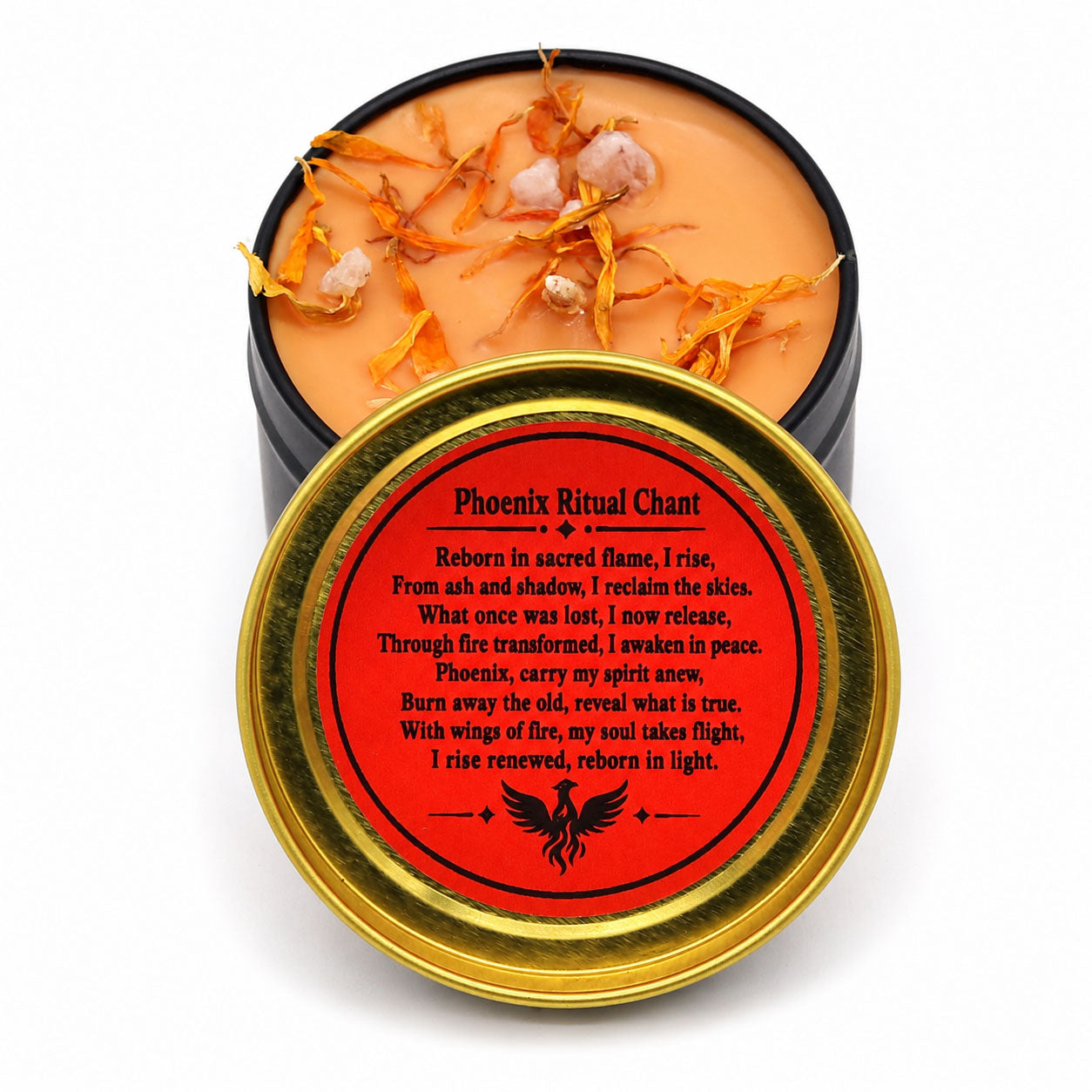 Phoenix Witchcraft Spell Candle by 13 Moons