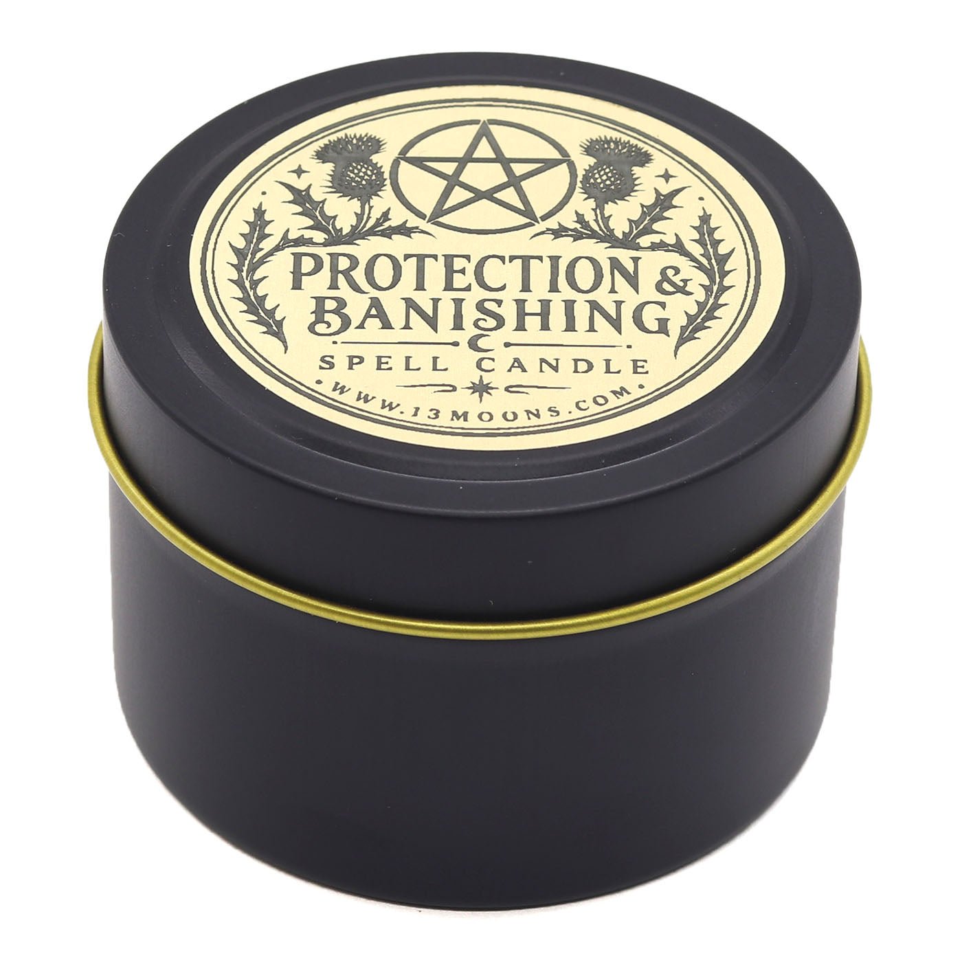 Protect & Banish Witchcraft Spell Candle by 13 Moons