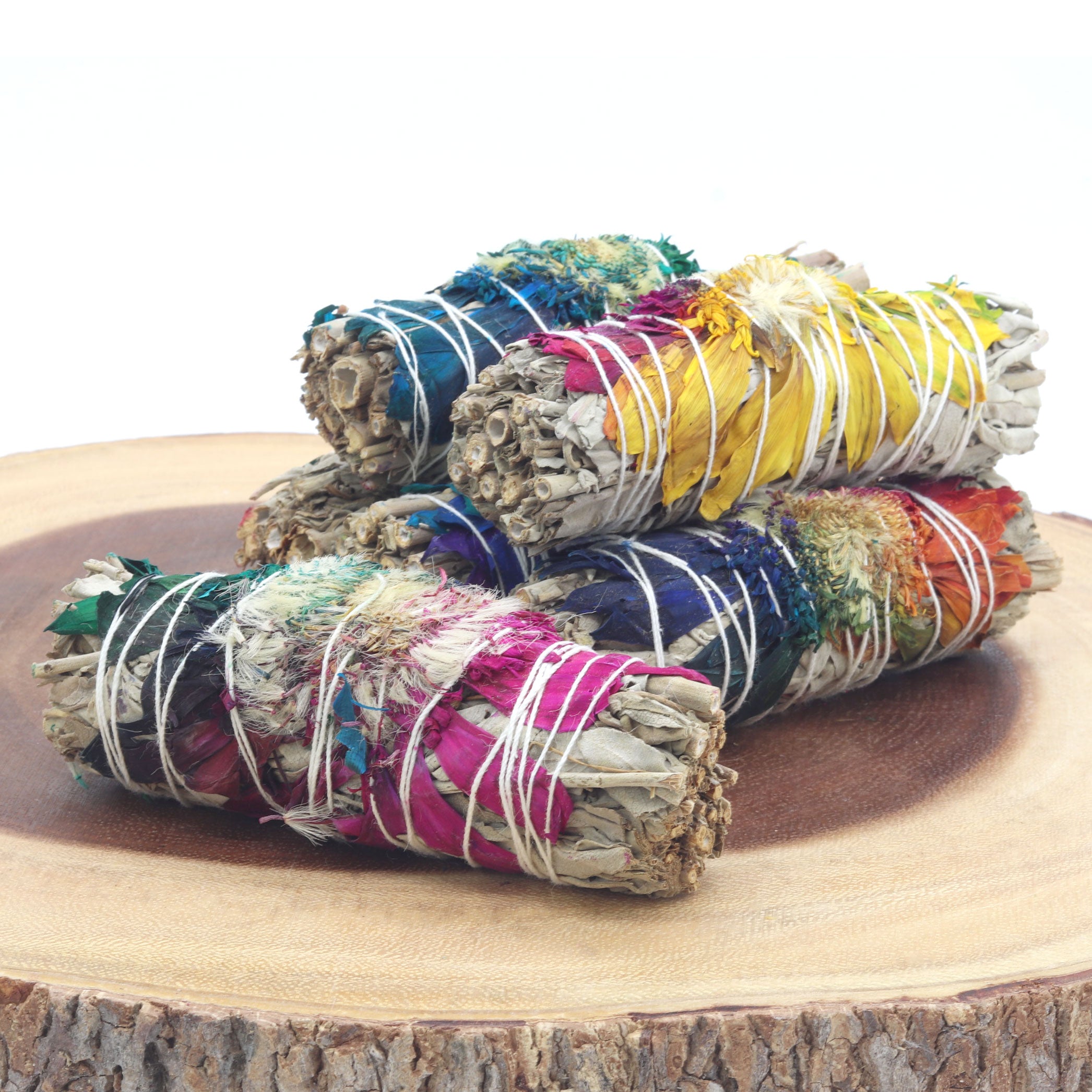 Sacred Floral Hummingbird Smudge Stick