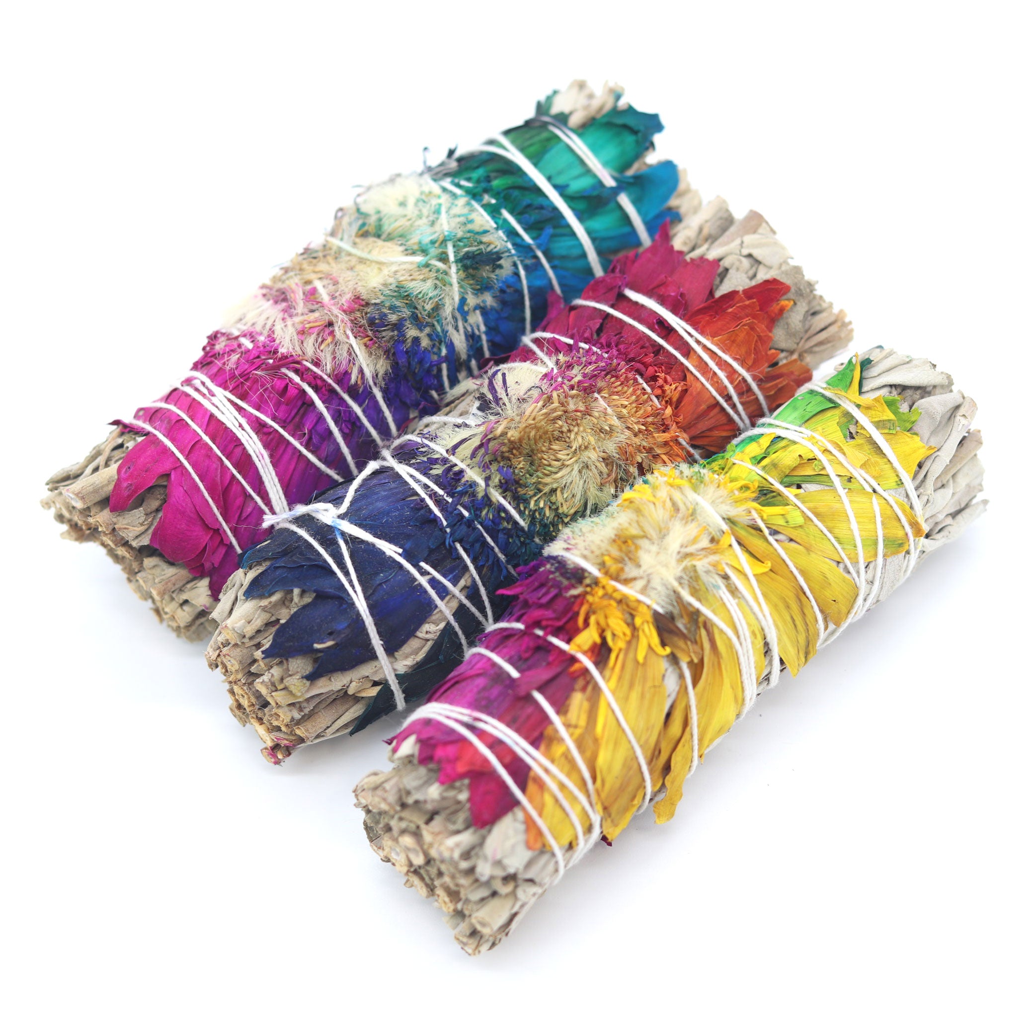 Sacred Floral Hummingbird Smudge Stick