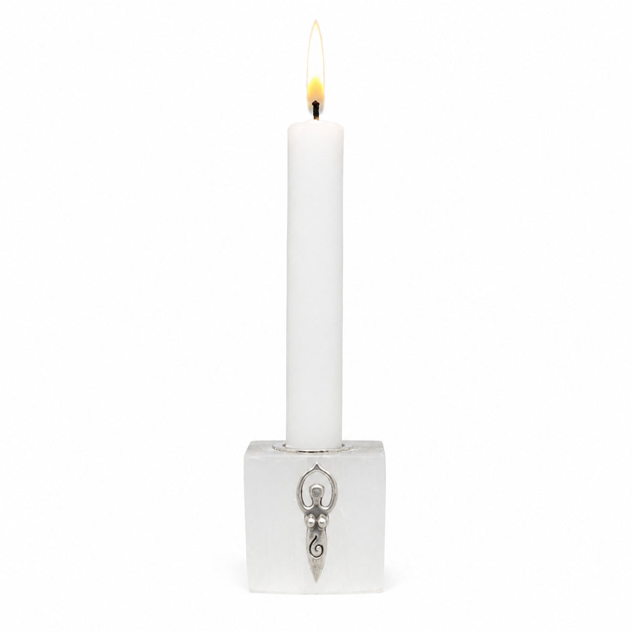 Selenite & Goddess Chime Holder