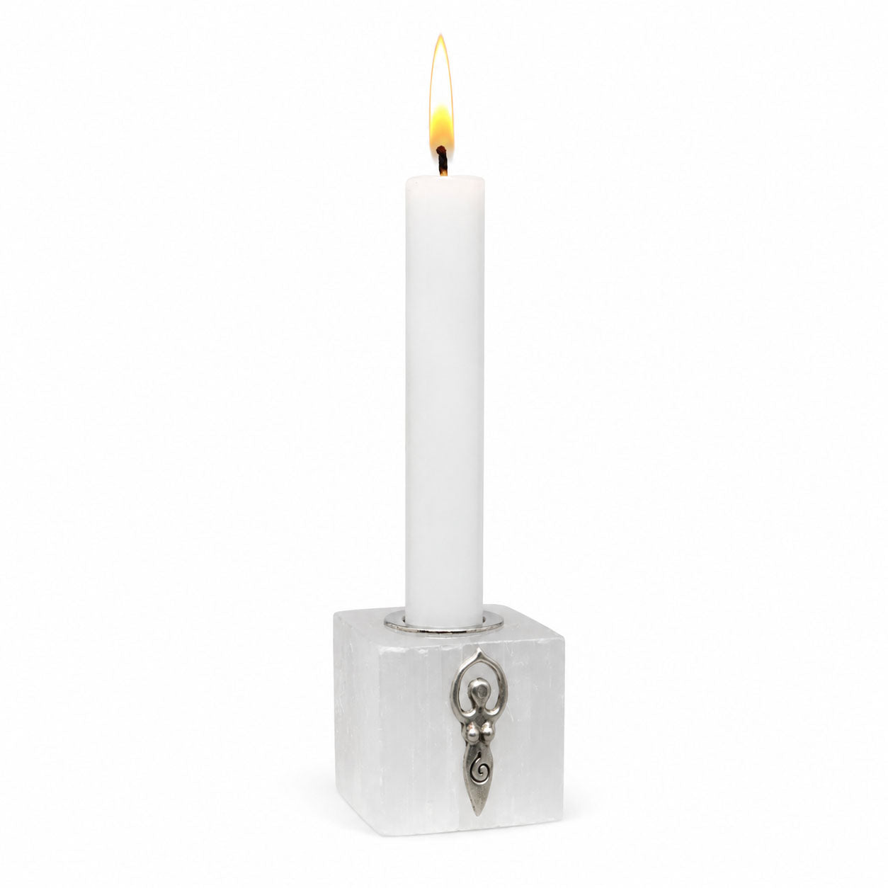 Selenite & Goddess Chime Holder