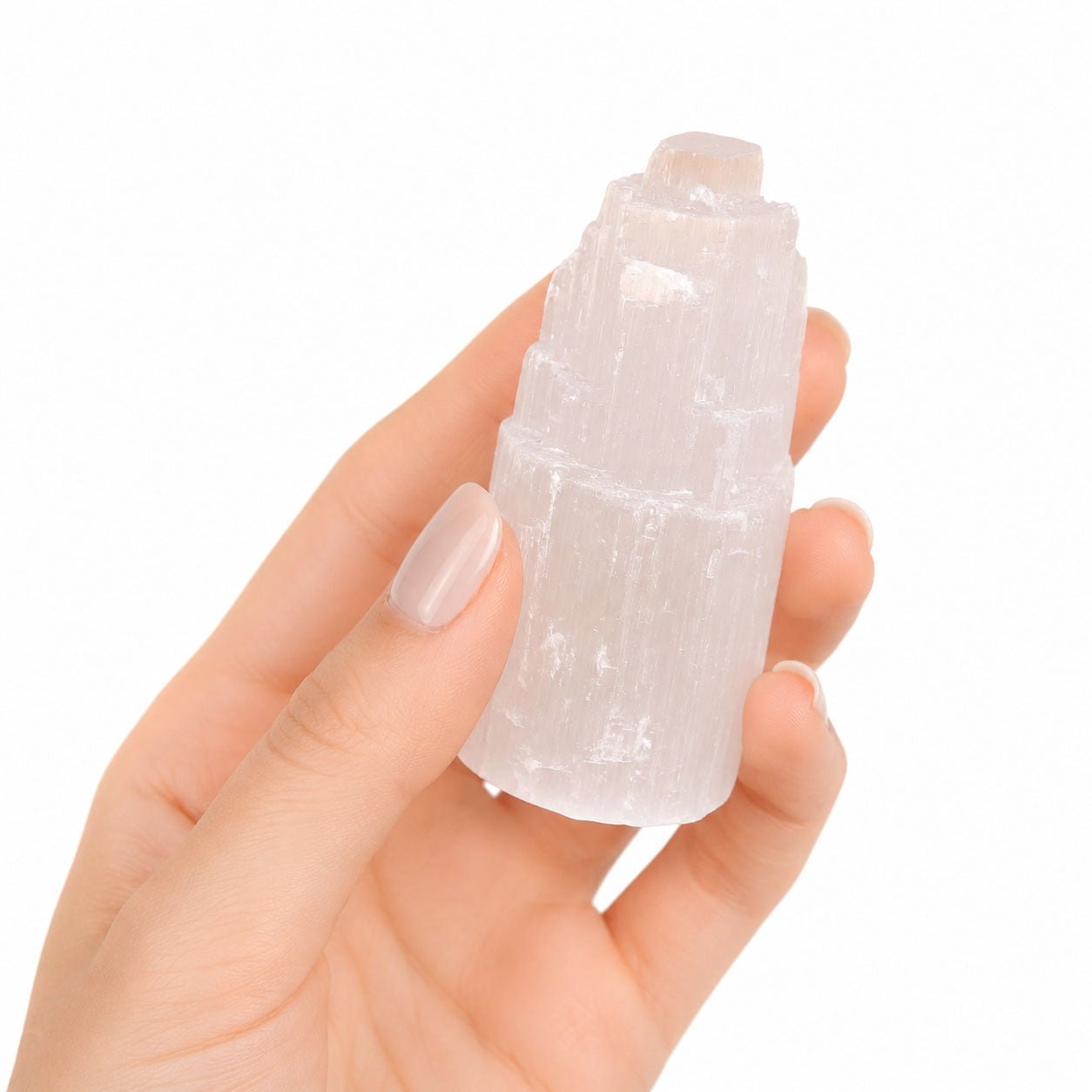 Selenite Mini Peak Point