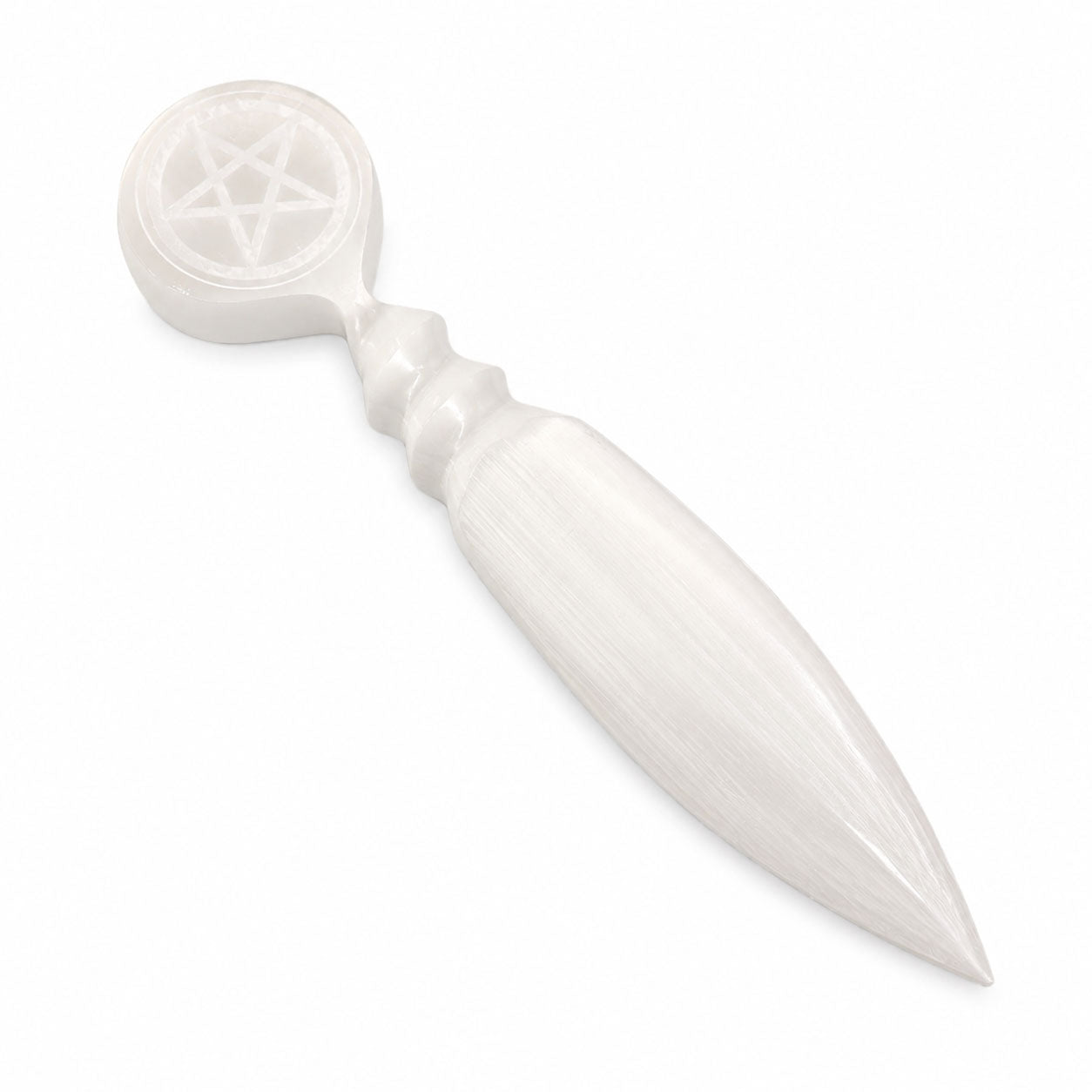 Selenite Pentacle Athame