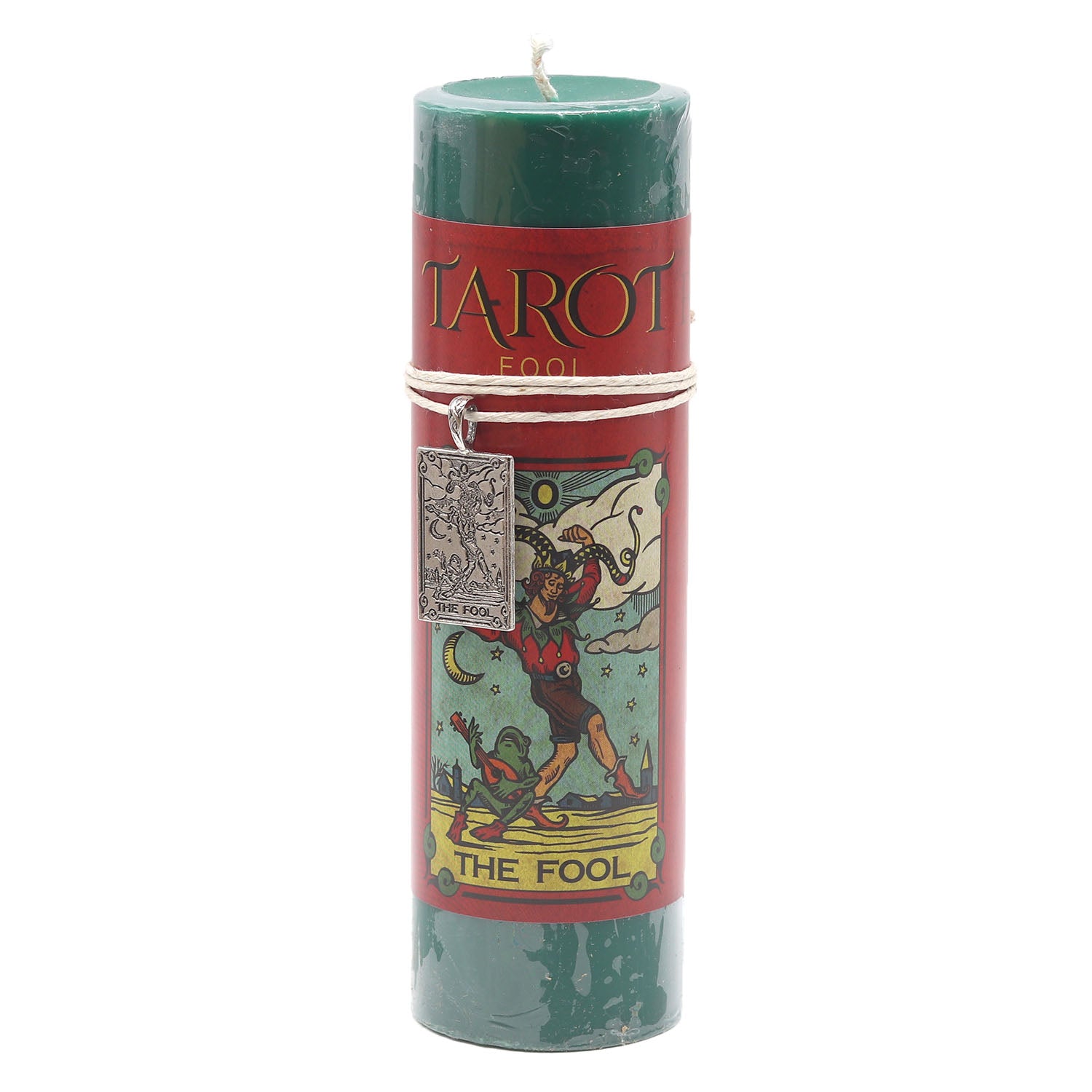 The Fool Tarot Pendant Candle