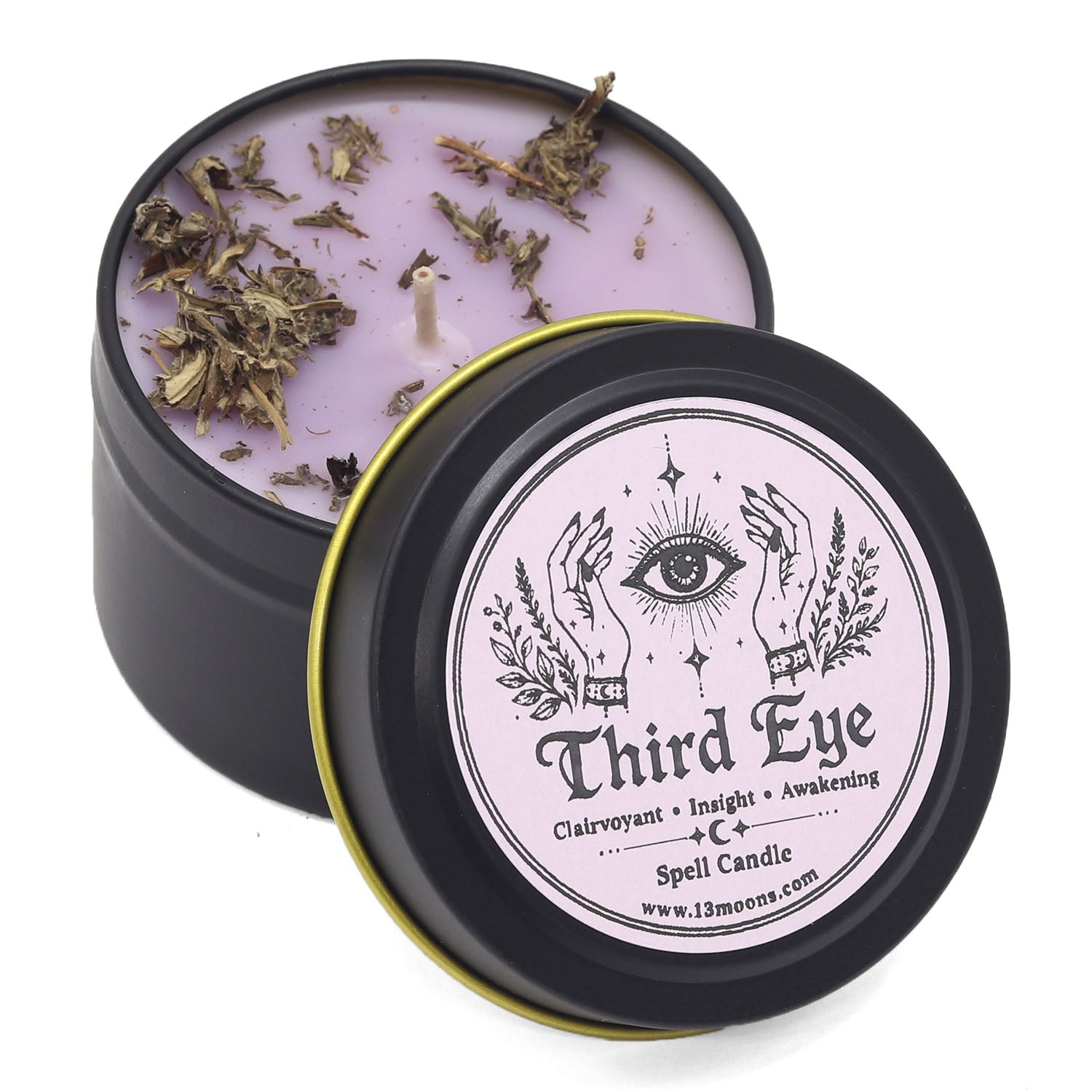 Third Eye Witchcraft Spell Candle by 13 Moons