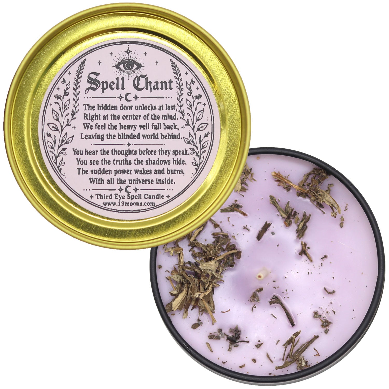 Third Eye Witchcraft Spell Candle by 13 Moons