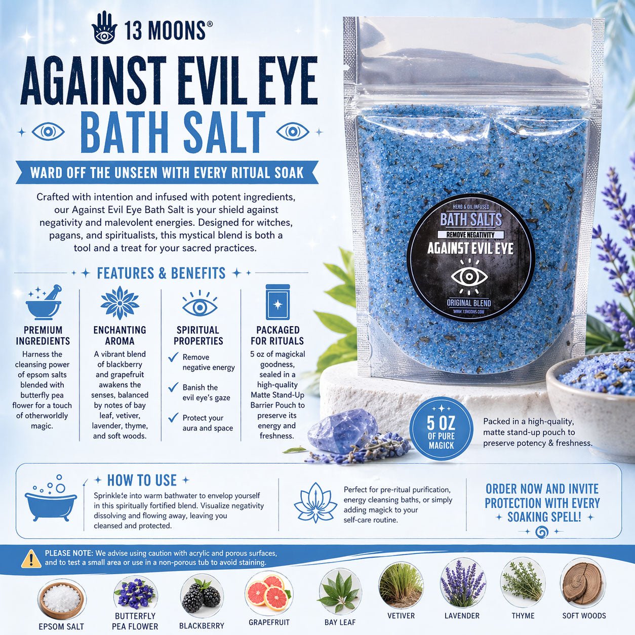 Against Evil Eye Bath Salts