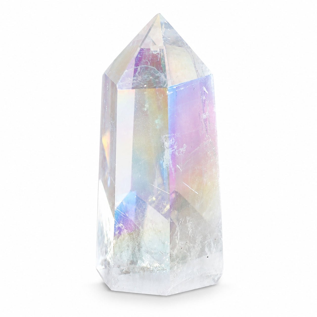 Angel Aura Quartz Obelisk