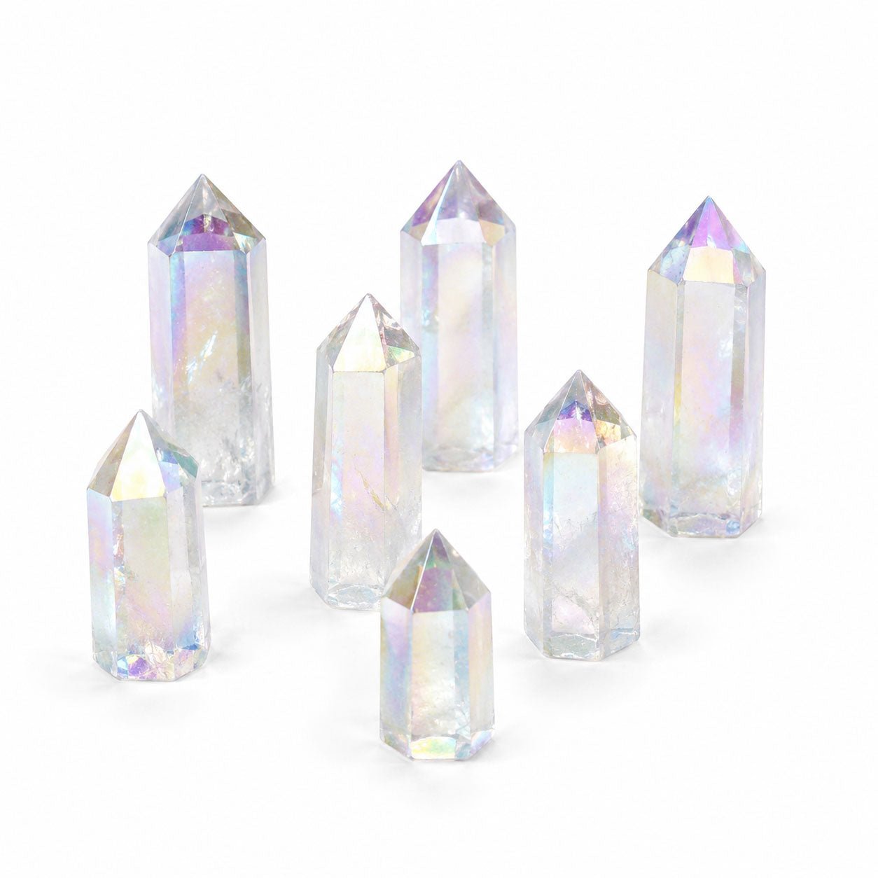 Angel Aura Quartz Obelisk