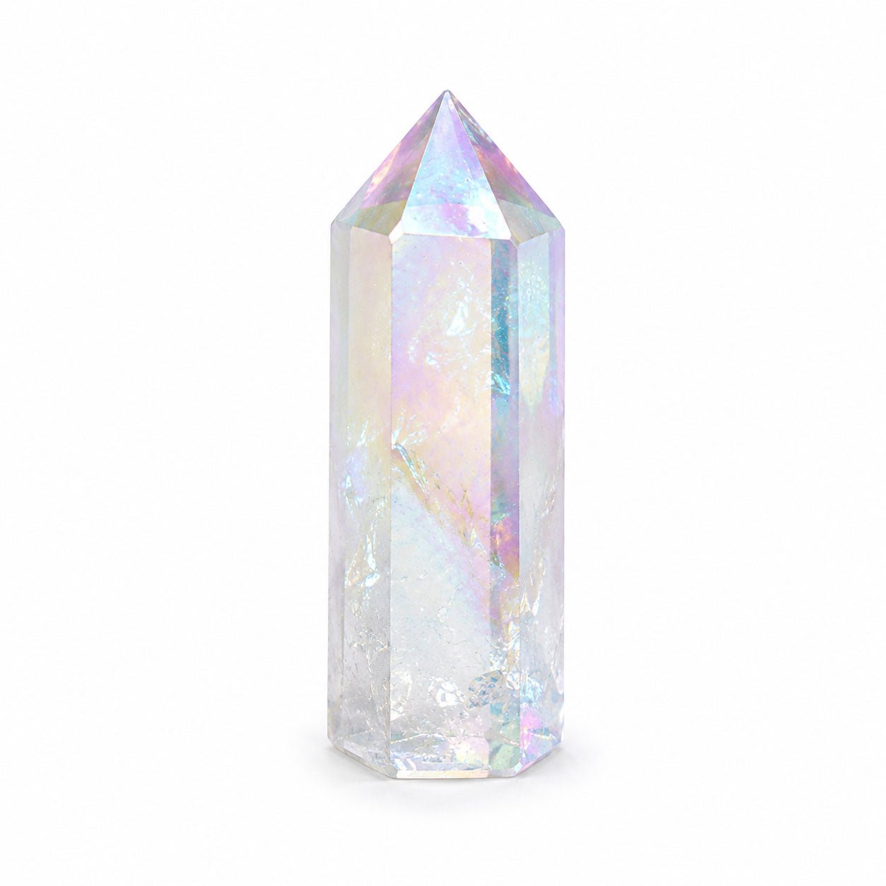 Angel Aura Quartz Obelisk