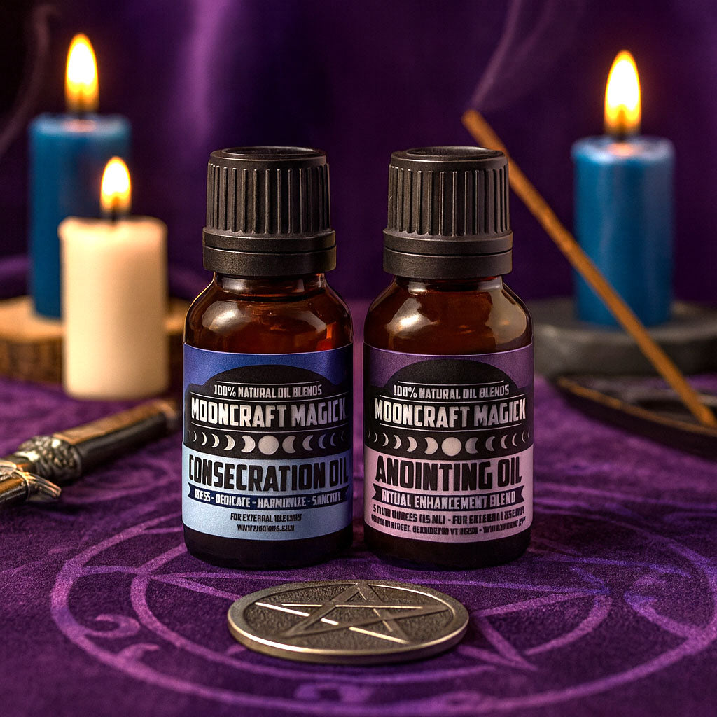 Anointing & Consecration Oil Set