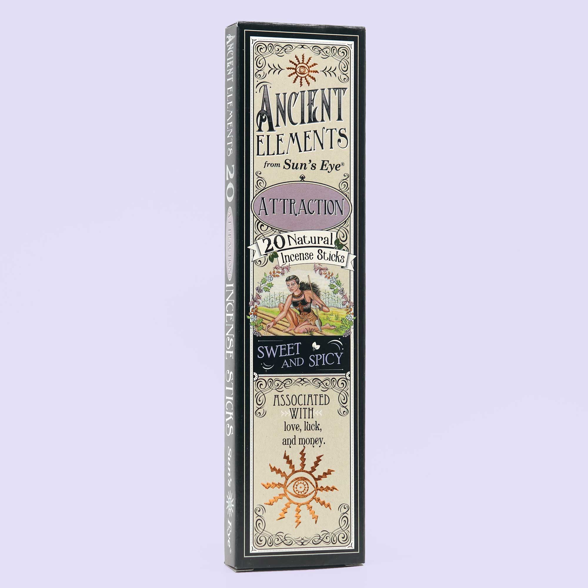 Sun's Eye Incense Sticks - 20 Pack