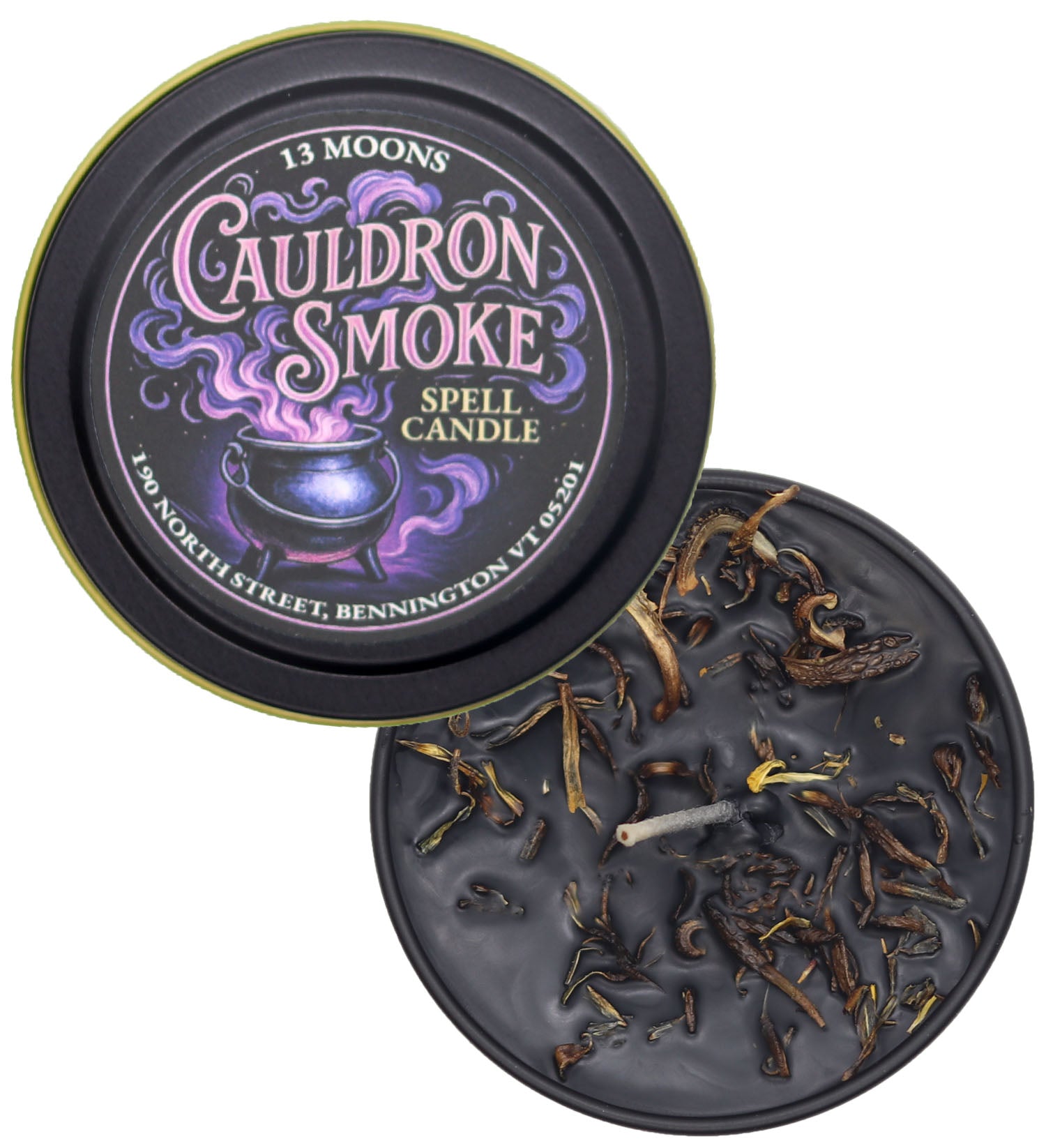 Cauldron Smoke Spell Candle by 13 Moons
