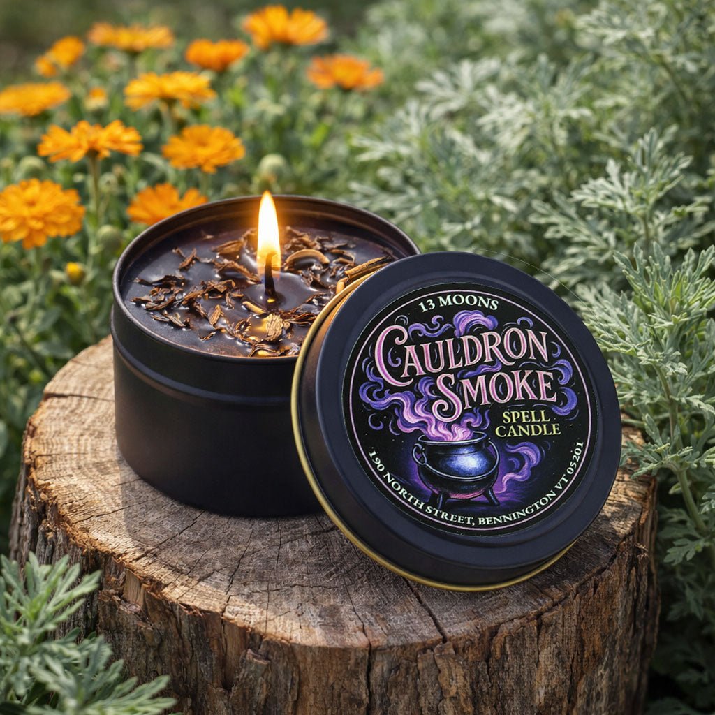 Cauldron Smoke Spell Candle by 13 Moons