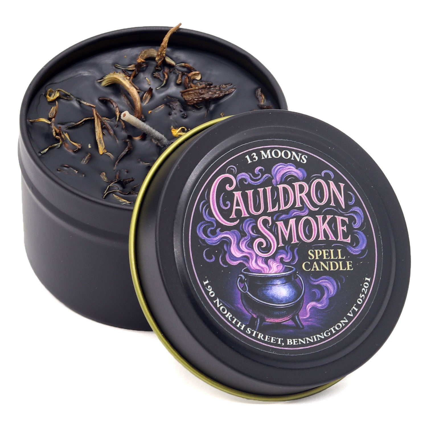 Cauldron Smoke Spell Candle by 13 Moons
