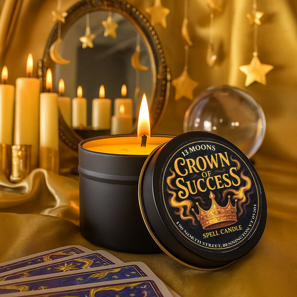 Crown of Success Spell Candle by 13 Moons