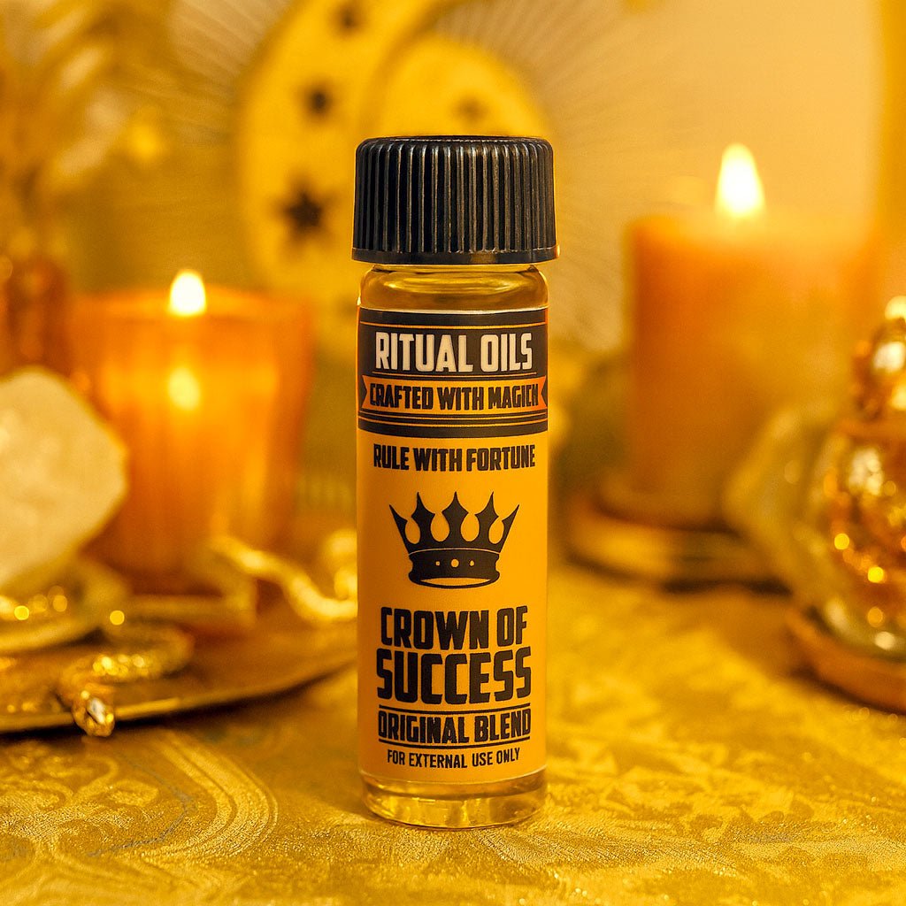 Crown of Success Ritual Crafted Oil by 13 Moons