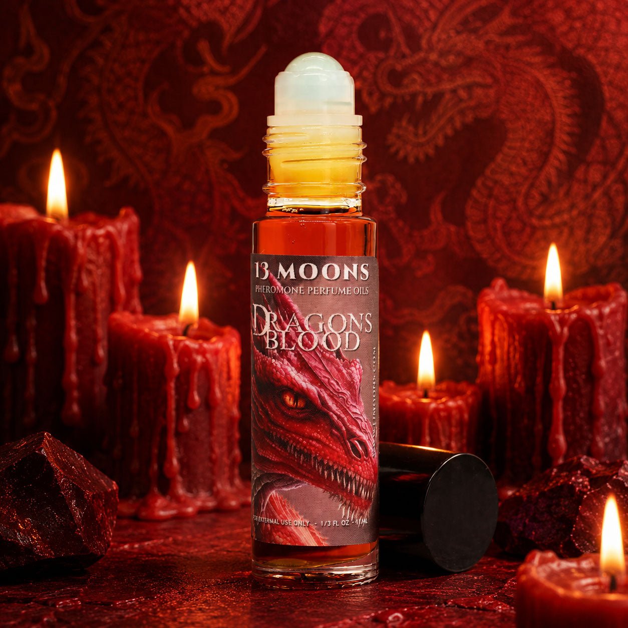 Dragon's Blood Pheromone Infused Roll-on Oil, Limited