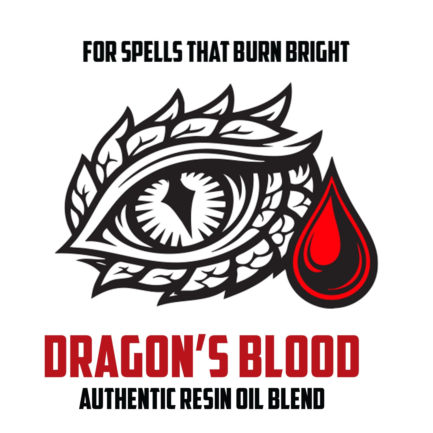 Dragons Blood Authentic Resin Oil by 13 Moons