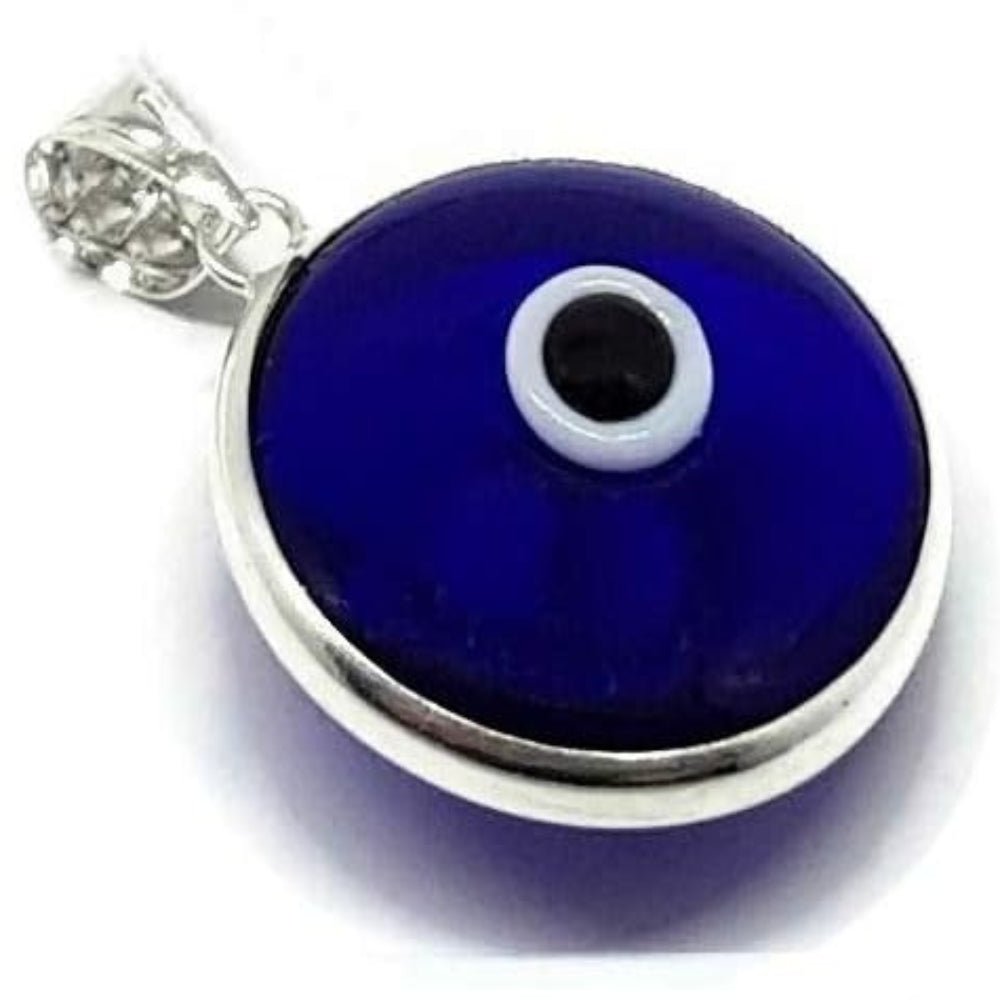 Handcrafted Evil Eye Charm | Sterling Silver Protection Charm