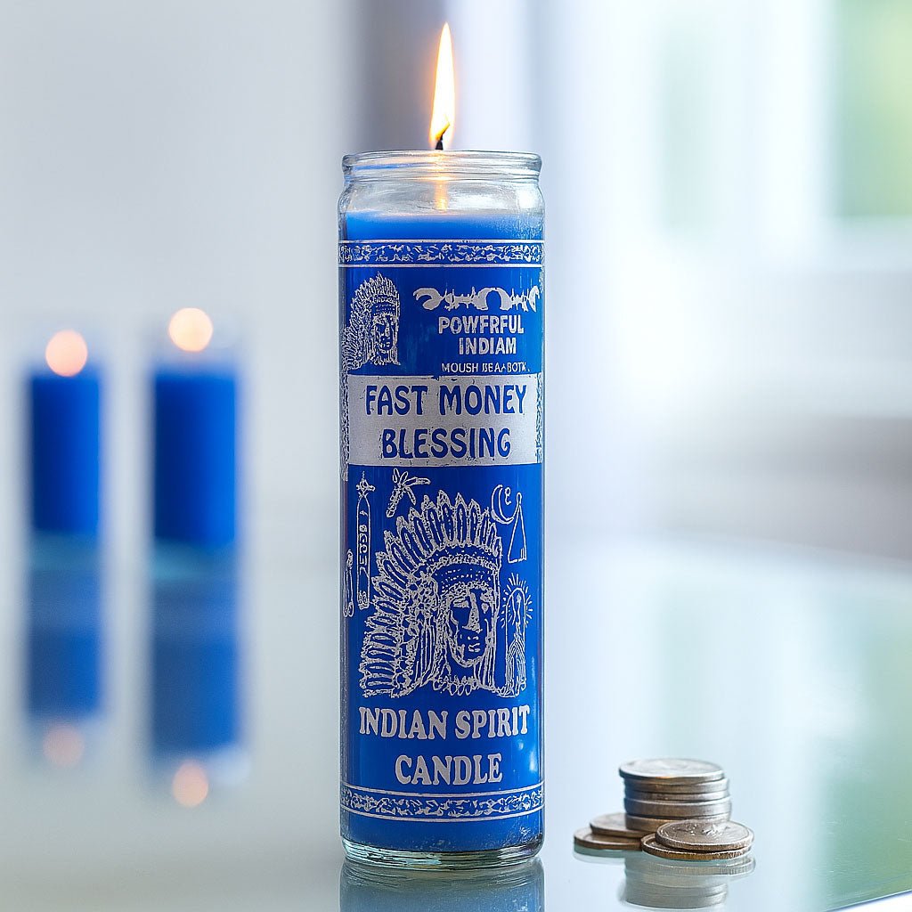 Fast Money Blessing 7 Day Candle