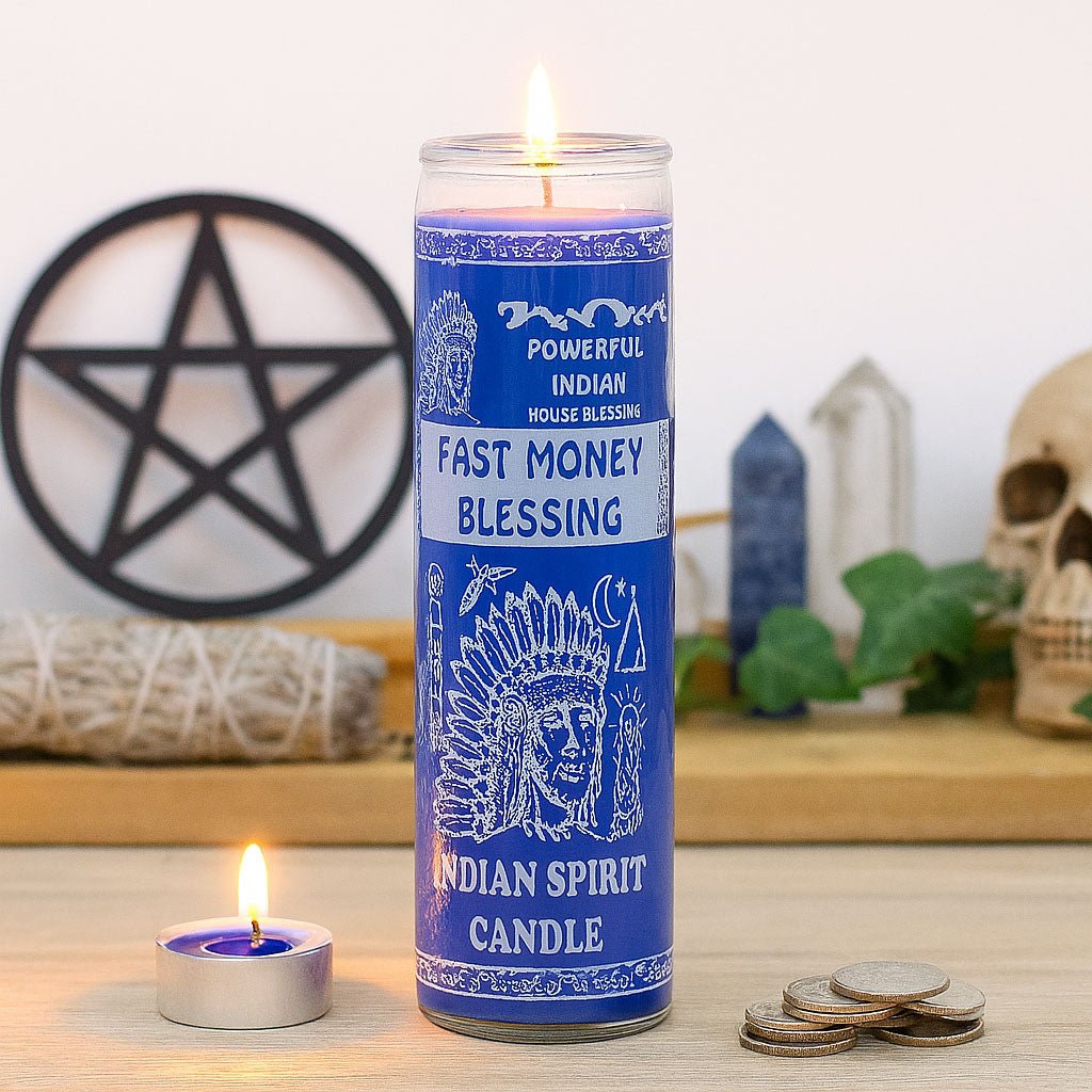 Fast Money Blessing 7 Day Candle