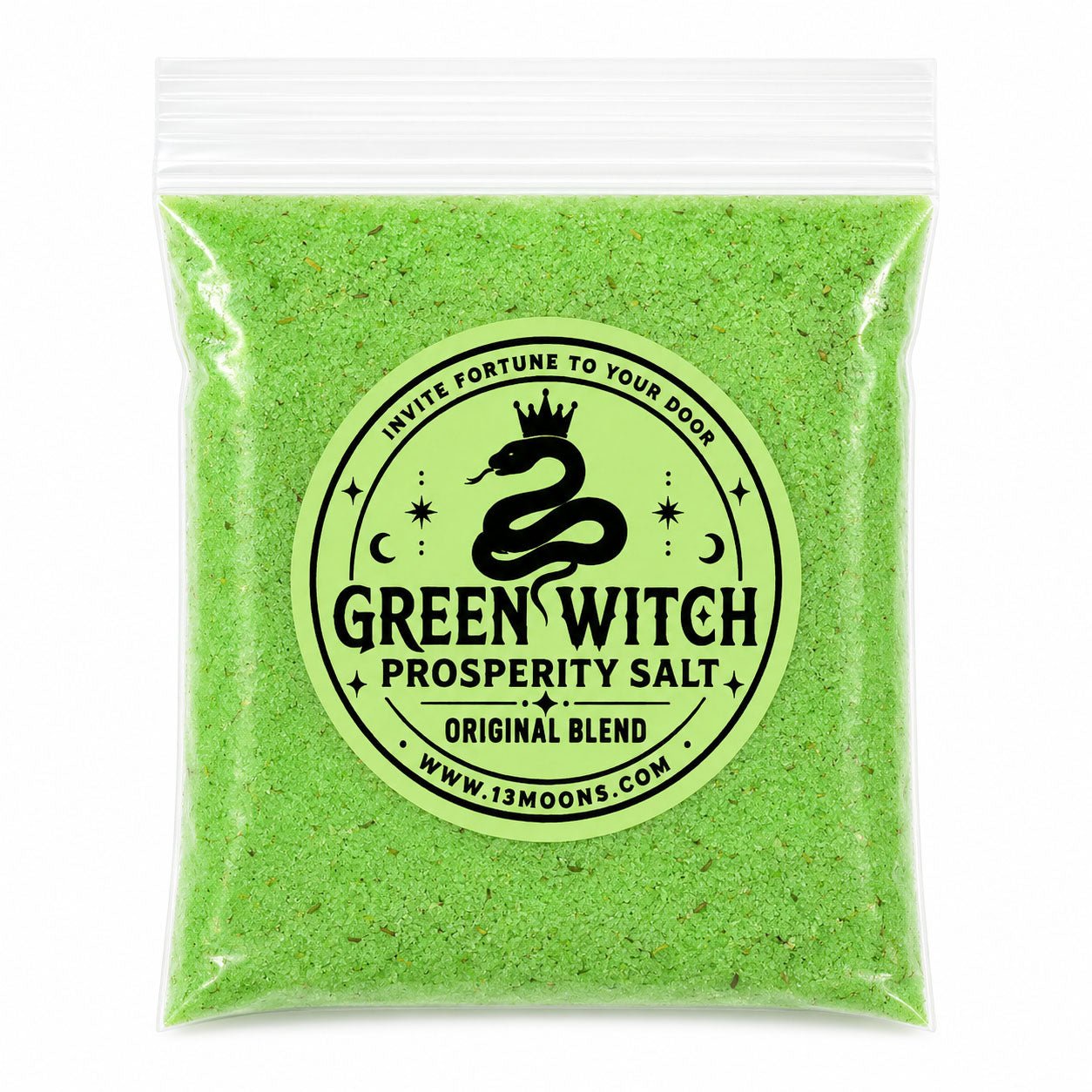 Green Witch Prosperity Salt - 2 oz.