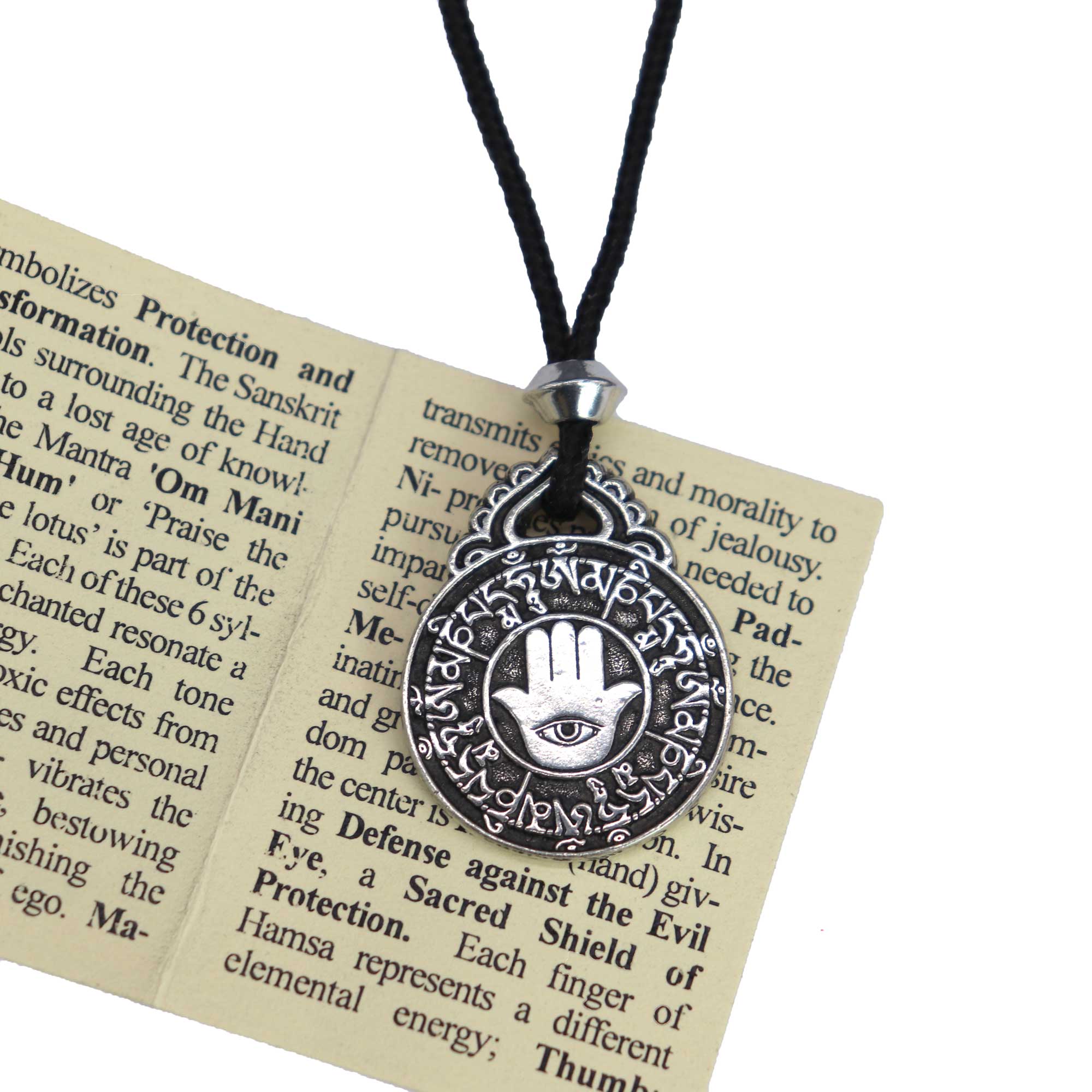 Hamsa Transformation Pendant - 13 Moons