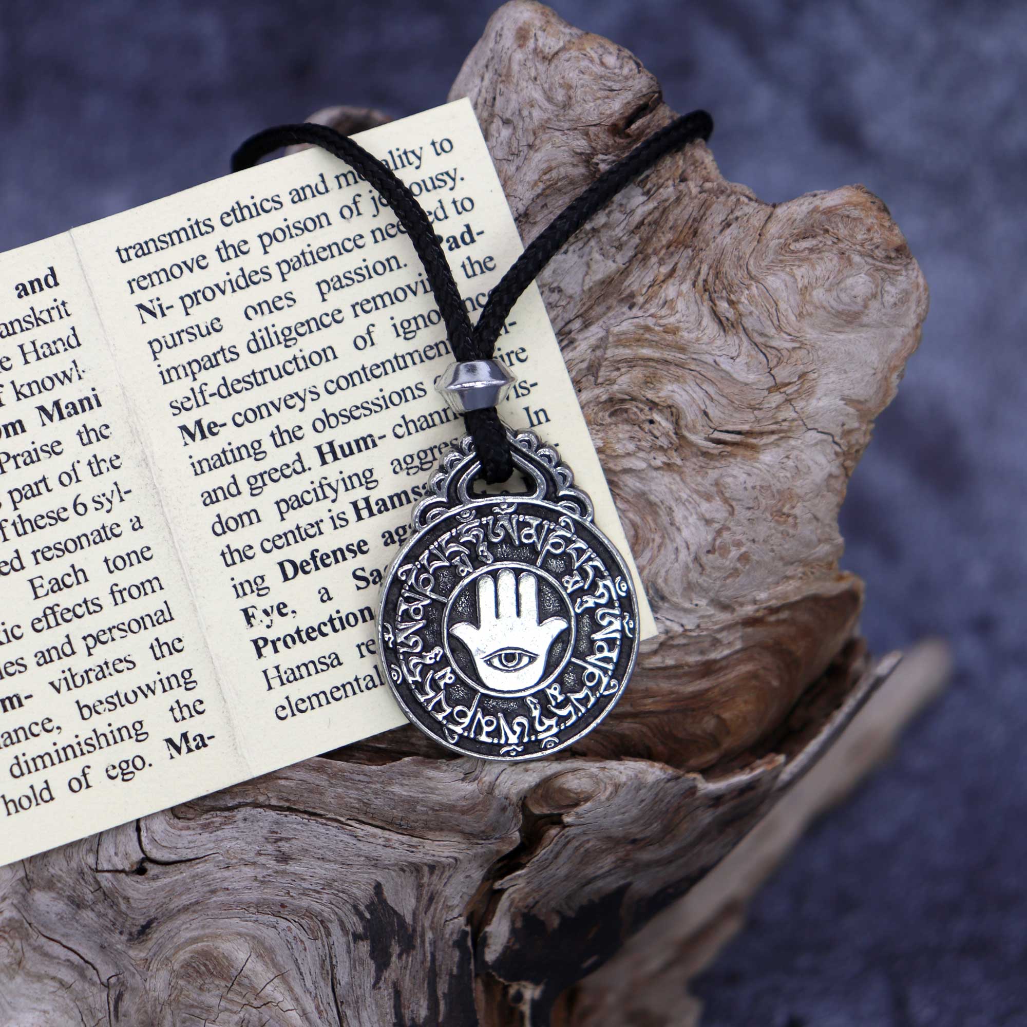 Hamsa Transformation Pendant - 13 Moons