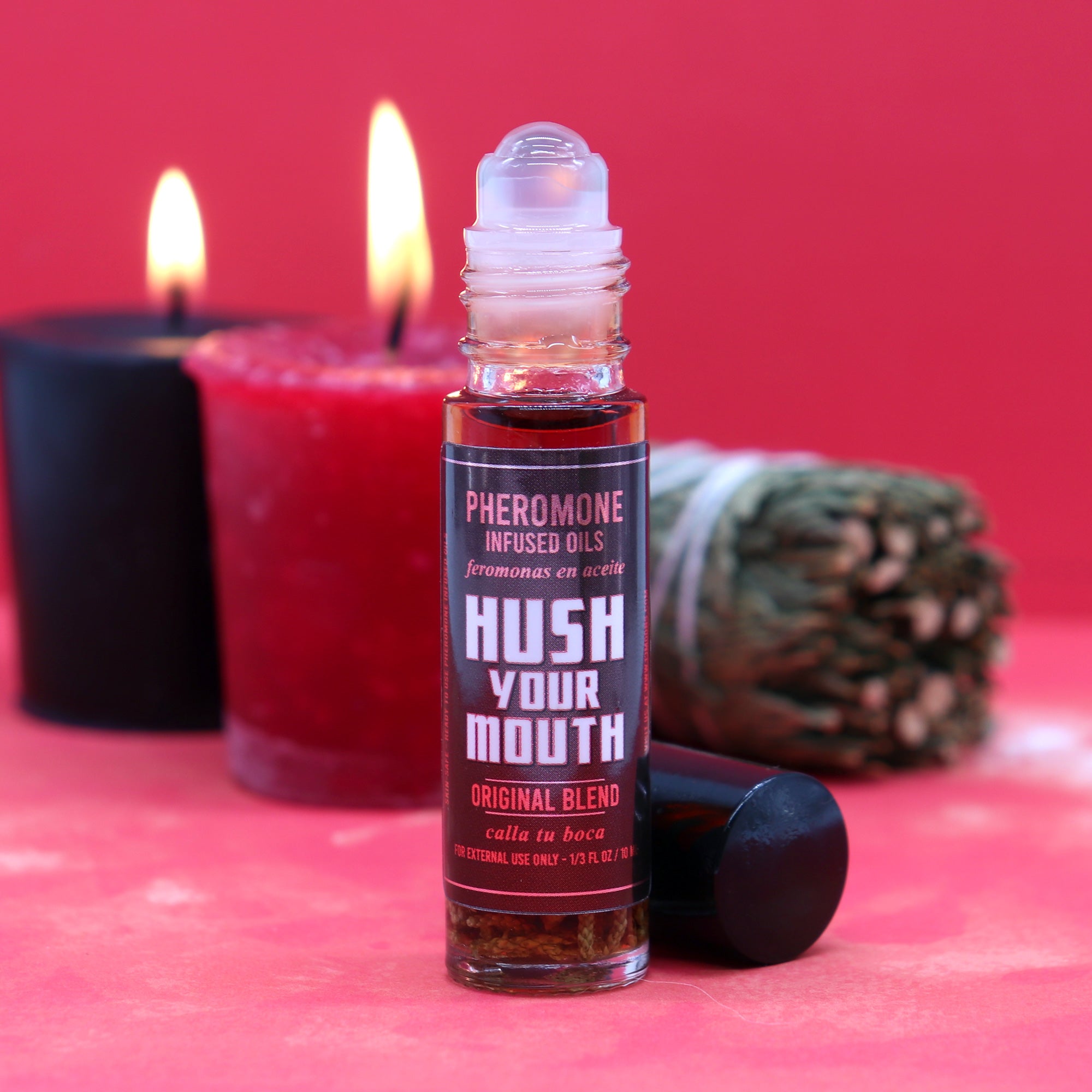 Hush Your Mouth Pheromone Roll-on Oil 13 Moons