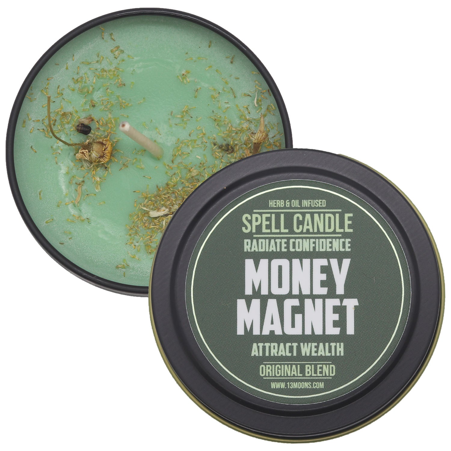 Money Magnet Fixed & Dressed Spell Candle