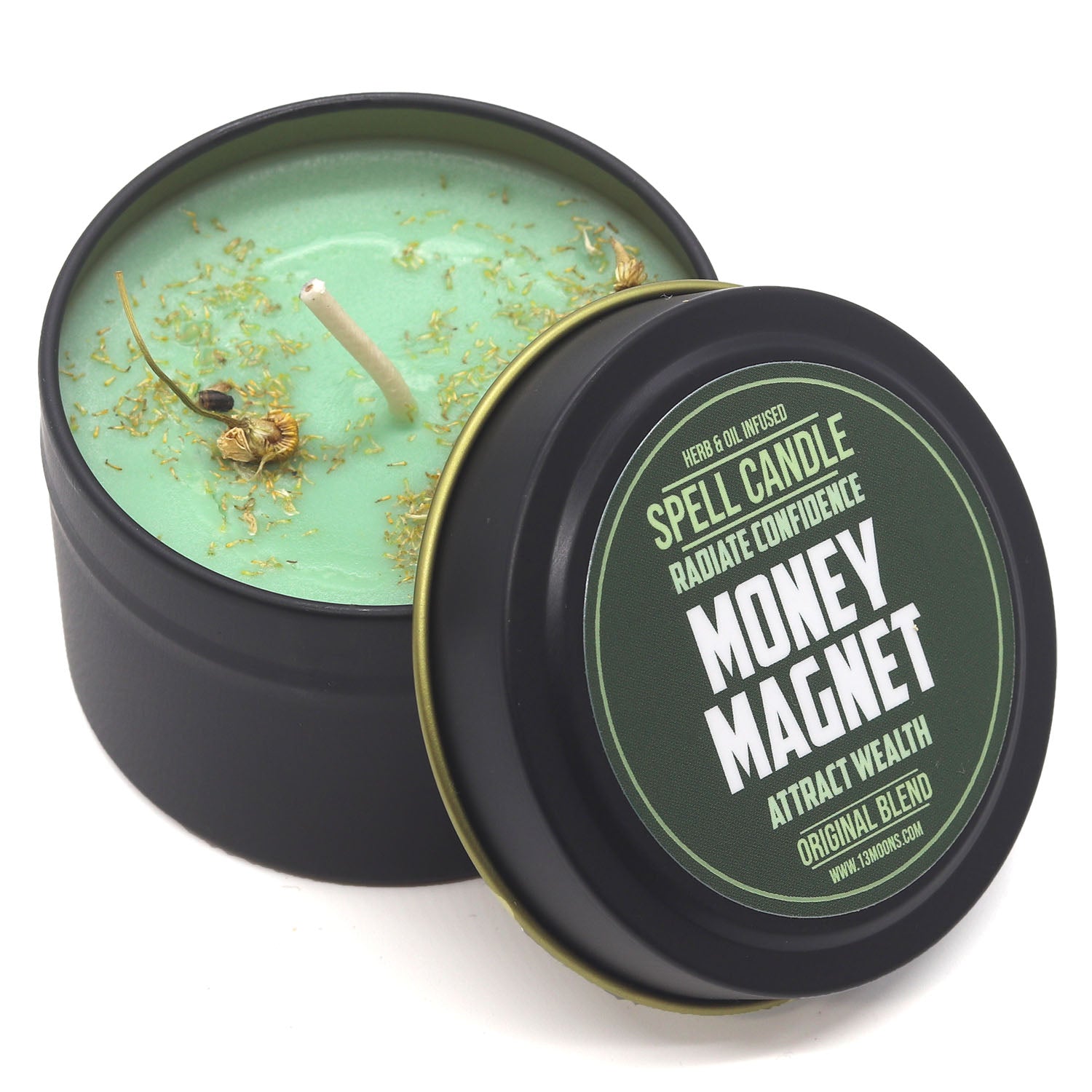 Money Magnet Fixed & Dressed Spell Candle