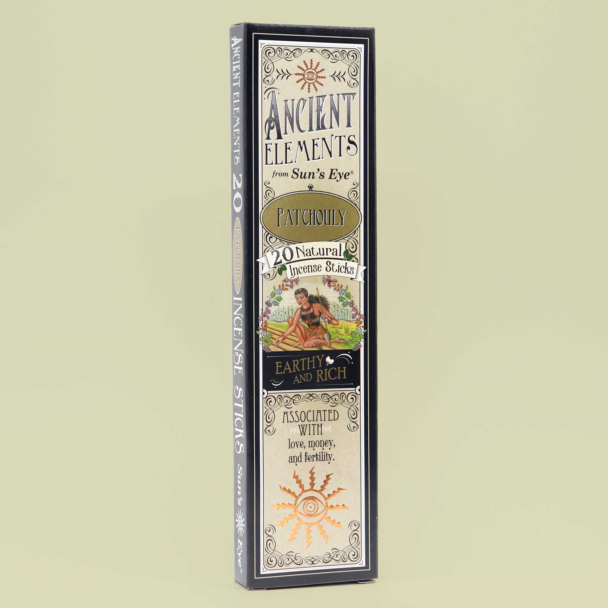 Sun's Eye Incense Sticks - 20 Pack
