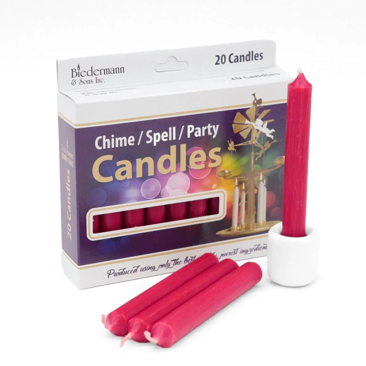 Chime Candle Rose Box