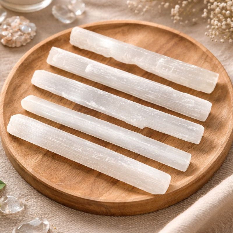 Selenite Crystal Wand