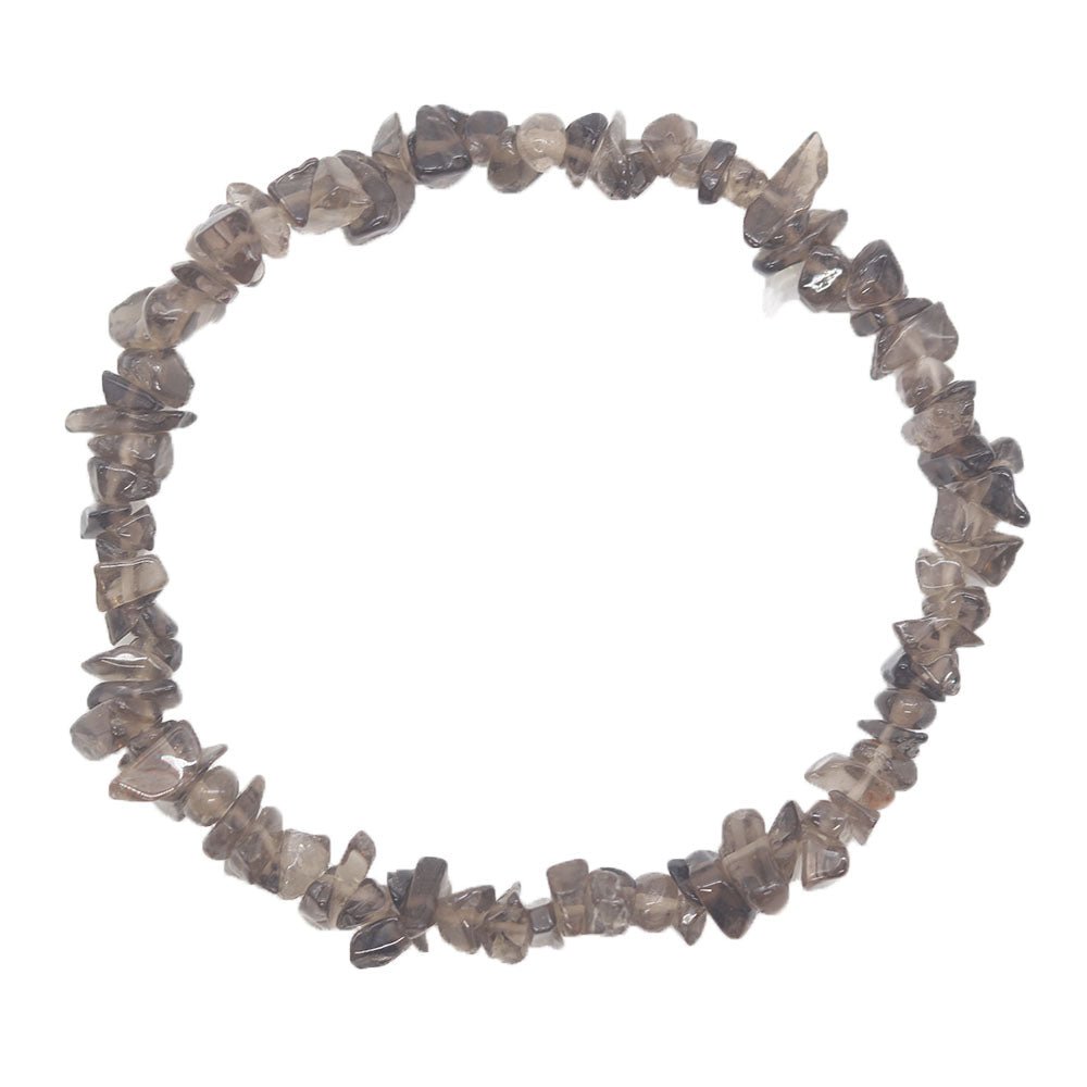 Smoky Quartz Chip Bracelet
