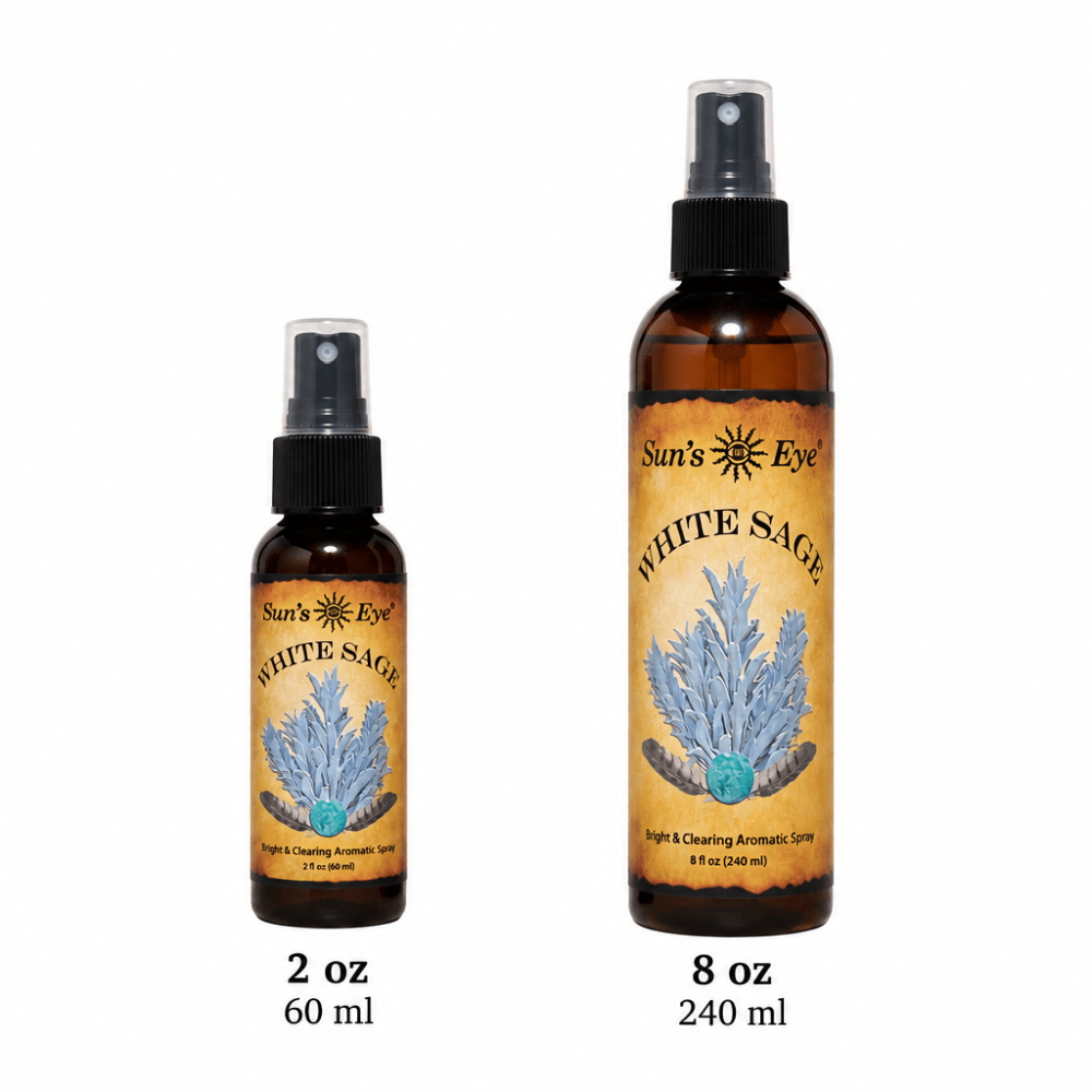 Sun's Eye White Sage Misting Sprays