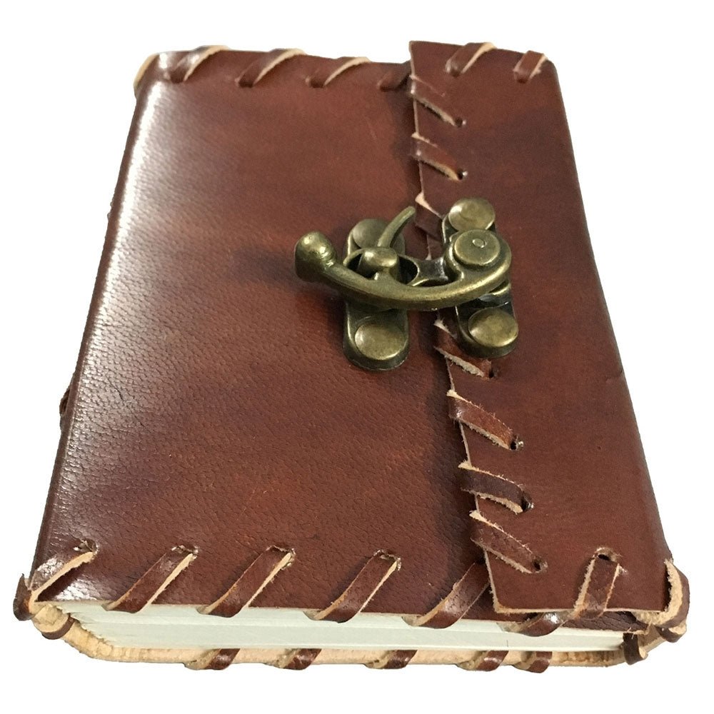 1842 Poetry Leather Journal, 3 1/4 x 4 - 13 Moons