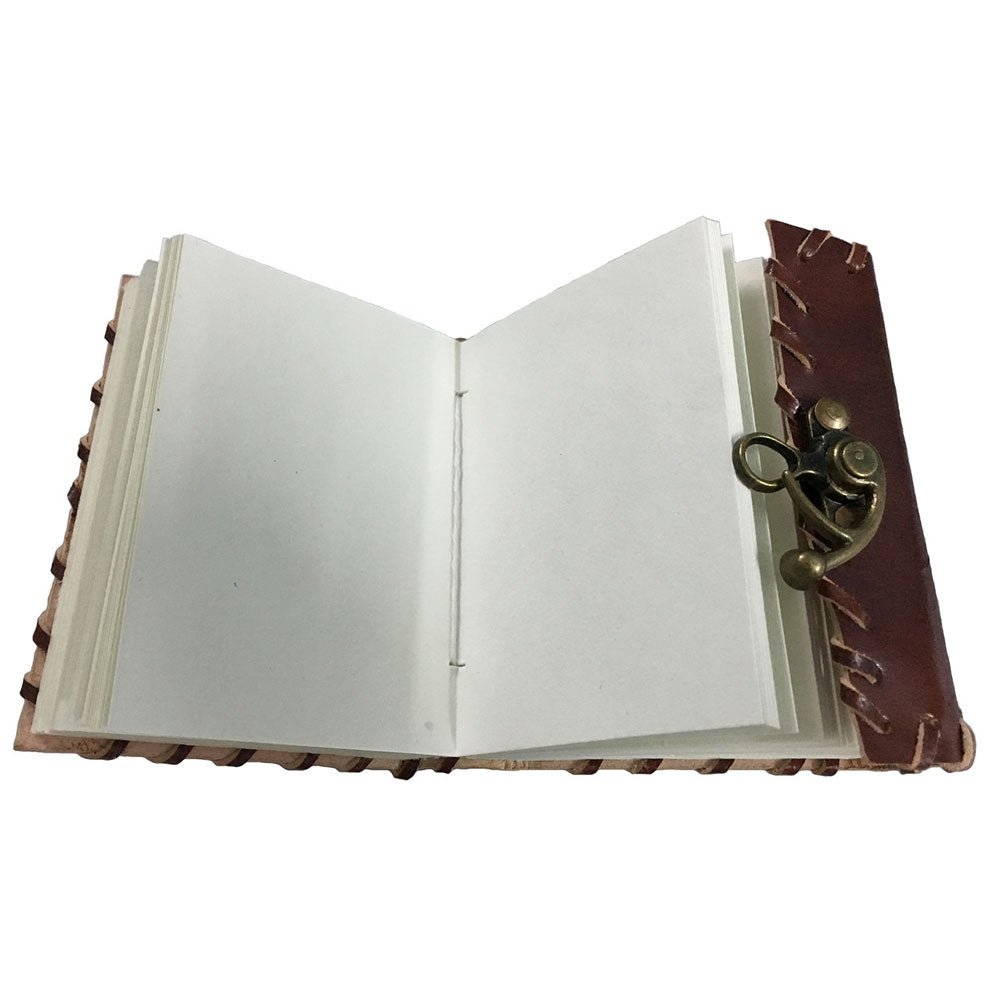 1842 Poetry Leather Journal, 3 1/4 x 4 - 13 Moons